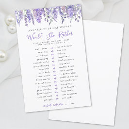 むしろラベンダーのフローラブライダルシャワー