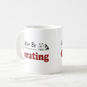 むしろ作動しています コーヒーマグカップ (正面左)