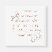 むしろ保馬に マグネット (正面)