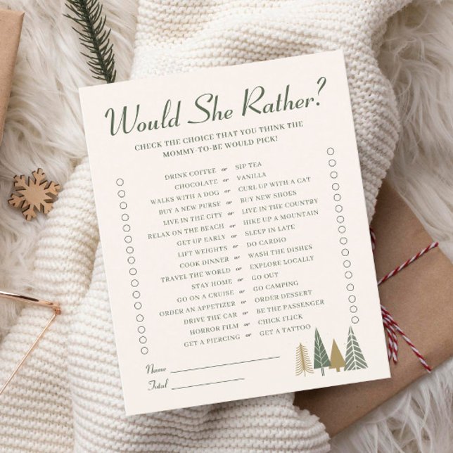 むしろ冬の赤ちゃんシャワーのゲームをする (クリエイターアップロード済み)