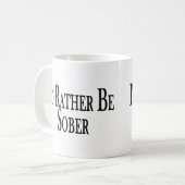 むしろ冷静があって下さい コーヒーマグカップ (正面左)