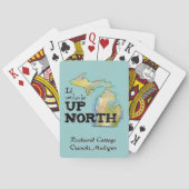 むしろ北ミシガンのカードを登パーソナライズされた場する トランプ (裏面)
