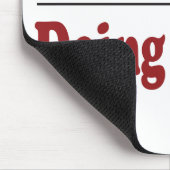 むしろ合気道をしています マウスパッド (コーナー)