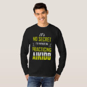 むしろ合気道武術のアパレルを練習したい Tシャツ (正面フル)