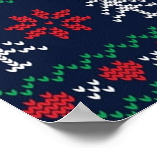 むしろ家でクリスマス映画を見ている ポスター (角)