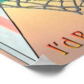 むしろ射撃、 発砲バスケポスター ポスター (角)