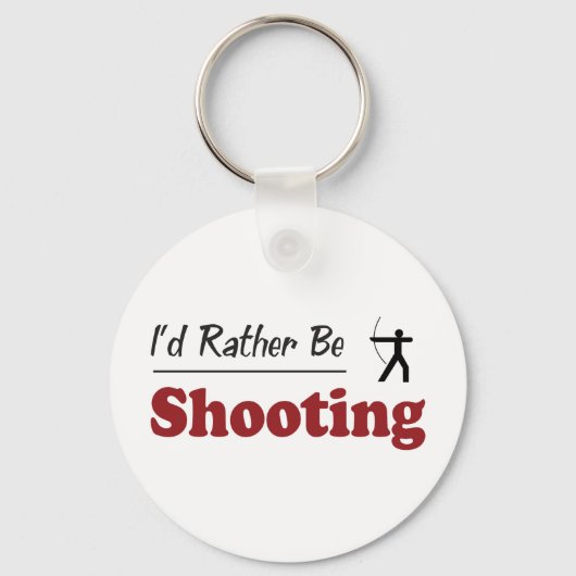 むしろ射撃、 発砲 キーホルダー (正面)