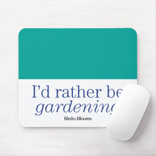 むしろ庭いじりをしています マウスパッド (マウス)