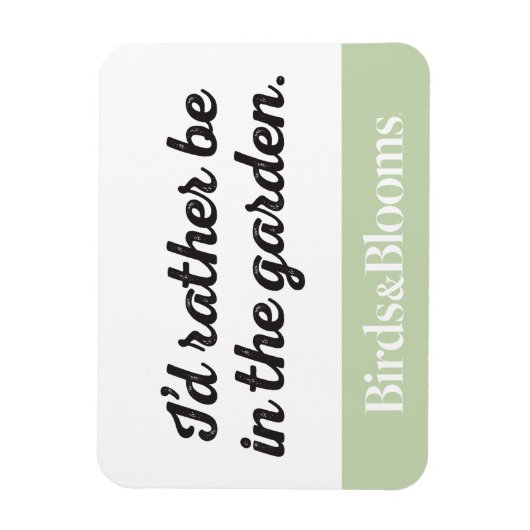 むしろ庭にいる マグネット (縦)