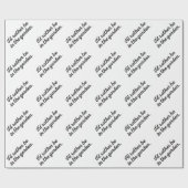 むしろ庭にいる ラッピングペーパー (フラット)