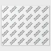 むしろ庭にいる ラッピングペーパー (フラット)