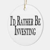 むしろ投資しています セラミックオーナメント (左)