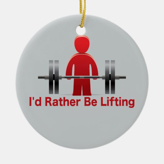 むしろ持ち上がっています セラミックオーナメント (正面)