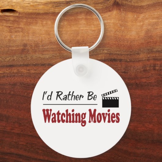 むしろ映画を見ている キーホルダー (正面)