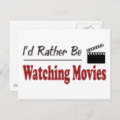 むしろ映画を見ている ポストカード (正面/裏面)