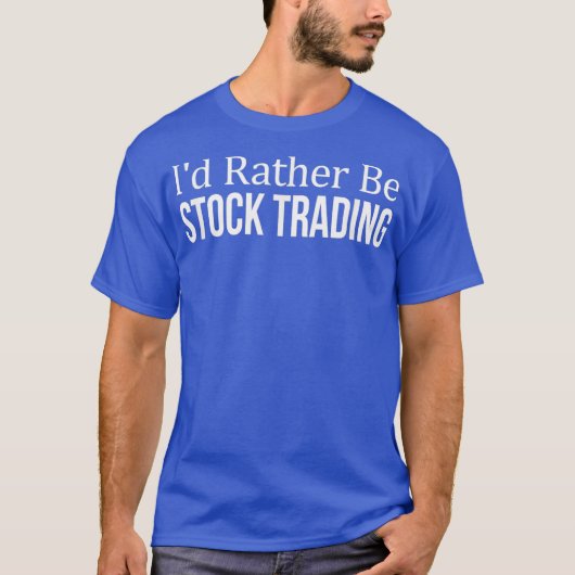 むしろ株取引である Tシャツ (正面)