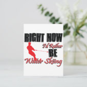 むしろ水上スキーをする ポストカード (スタンド正面)