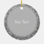 むしろ消防士のオーナメントである セラミックオーナメント (裏面)