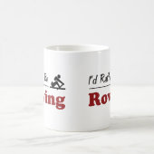 むしろ漕いでいます コーヒーマグカップ (中央)