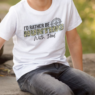 むしろ狩りパパだおもしろい Tシャツ