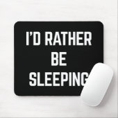 むしろ眠っているおもしろい引用文 マウスパッド (マウス)