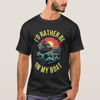 むしろ私の船の上にいる Tシャツ