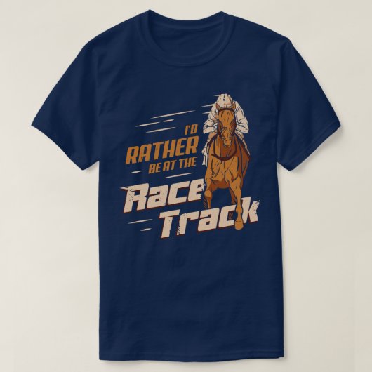 むしろ競馬券に載っている Tシャツ (デザイン正面)
