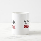 むしろ航海しています コーヒーマグカップ (中央)