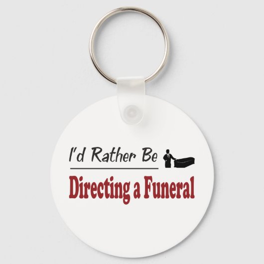 むしろ葬儀を指揮する キーホルダー (正面)