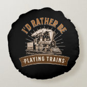 むしろ蒸気列車遊の鉄道機関だ ラウンドクッション (裏面)