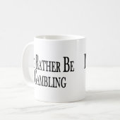 むしろ賭けています コーヒーマグカップ (正面左)