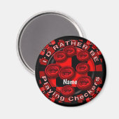 むしろ遊市松模様に磁石 マグネット (正面/裏面)