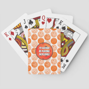 むしろ遊Be's Pickleball Orange Pickleball トランプ
