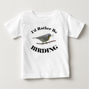 むしろ野鳥観察があって下さい ベビーTシャツ