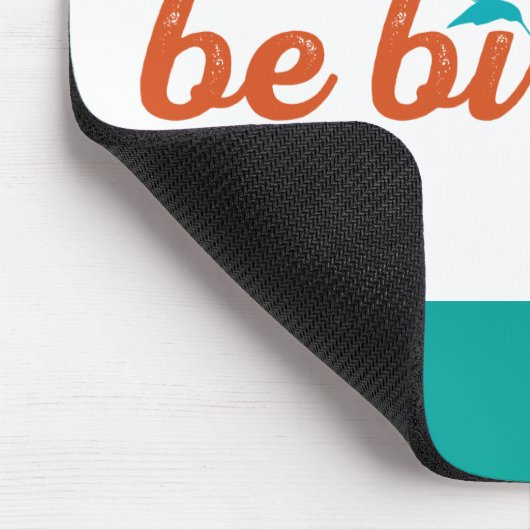 むしろ野鳥観察があって下さい マウスパッド (コーナー)