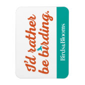 むしろ野鳥観察 マグネット (縦)