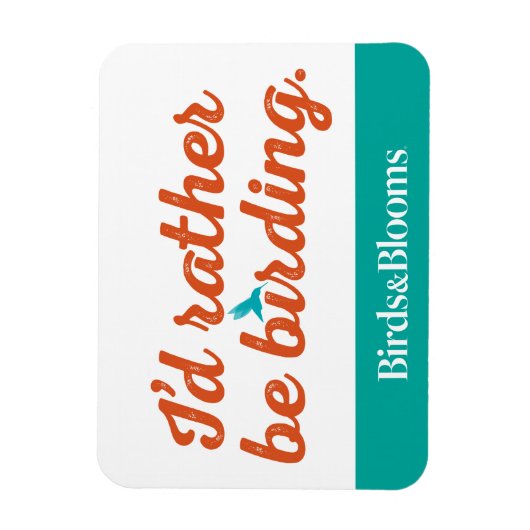 むしろ野鳥観察 マグネット (縦)