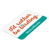 むしろ野鳥観察 マグネット (左側)