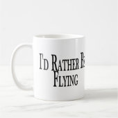 むしろ飛んでいます コーヒーマグカップ (左)