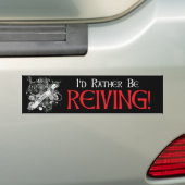 むしろReiving - Reiverのタータンチェックが-黒あって下さい バンパーステッカー (車上)