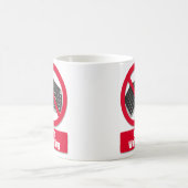 むだ口をきくこと コーヒーマグカップ (中央)