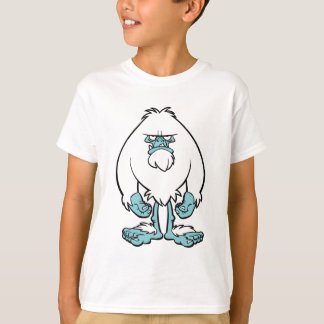 むっとした雪男 Tシャツ