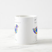 むっとした鳥のマグ コーヒーマグカップ (中央)