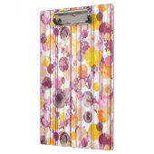 むらがあるストライプので白いパターン クリップボード (左)