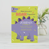 むらさきの恐竜からの招待状 招待状 (スタンド正面)