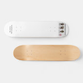 むるぎスポーツ&アウトドア3/4"スケートボードデッキ スケートボード (横)