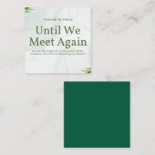 むるぎモーメントフェアウェイカード エンクロージャーカード (正面/裏面)