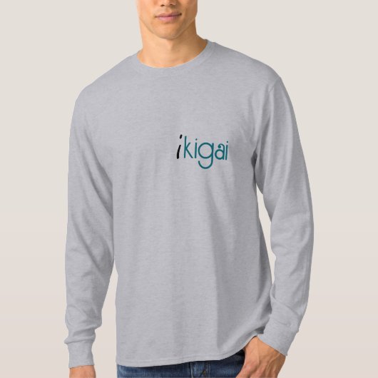 むるぎ衣服生貝基本長袖Tシャツ Tシャツ (正面)