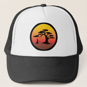 めい想のサムライAt Sunset - Hat キャップ