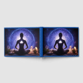 めい想のシルエットゲストブック – スピリチュアルイベント ゲストブック (全面)